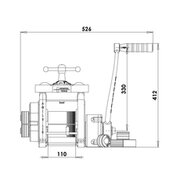 Manual rolling mill Agile Elite C110, PINK EDITION, Durston