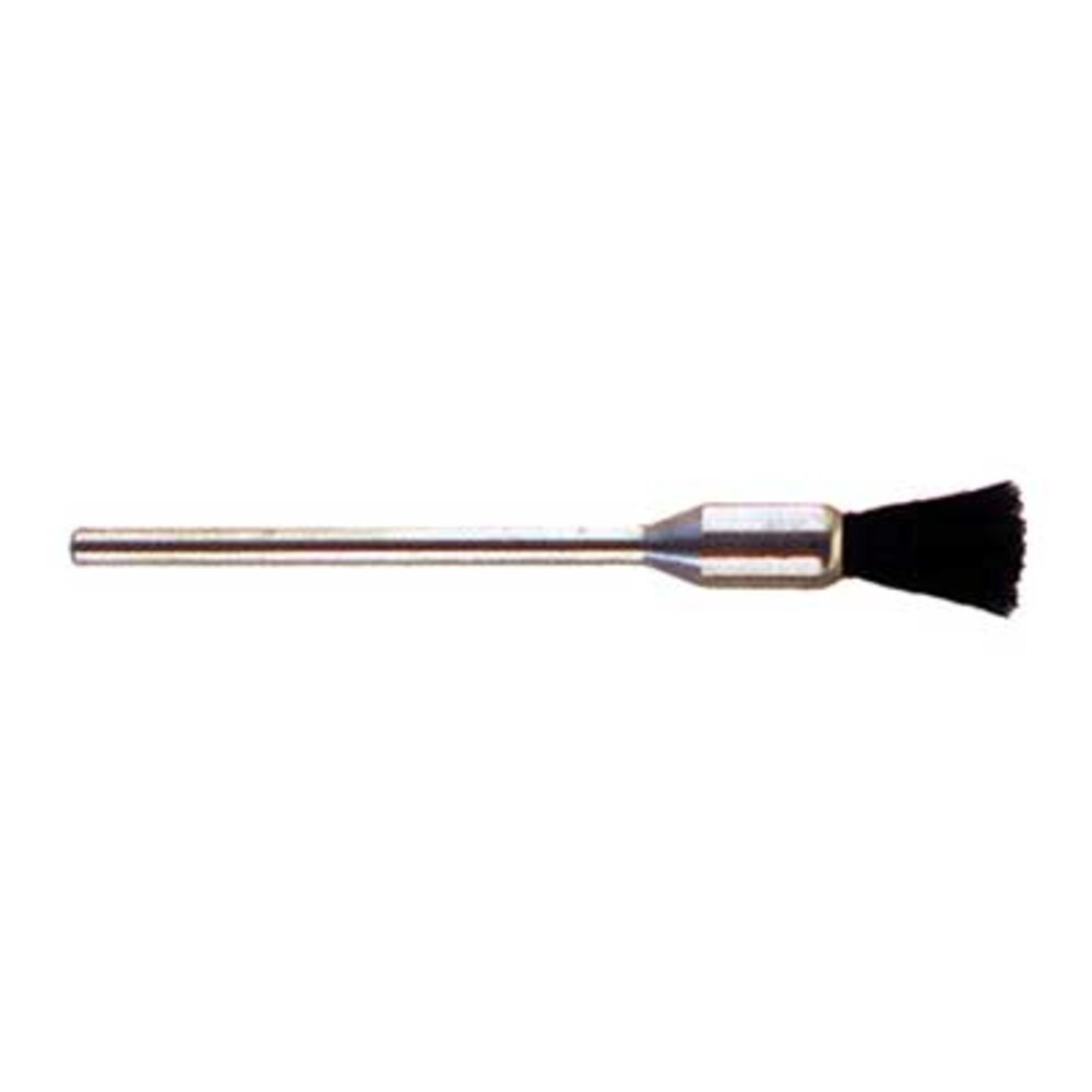 Black hard miniature end brush hp 