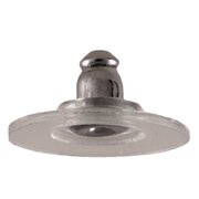 Ear nut plastic, white