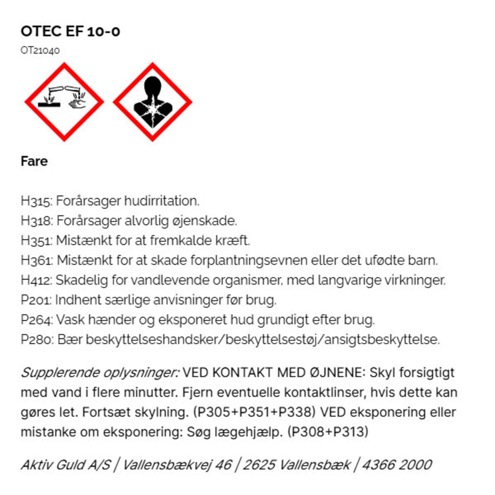 Messing Mediasæt EF 10-0 + LFPP3, OTEC 