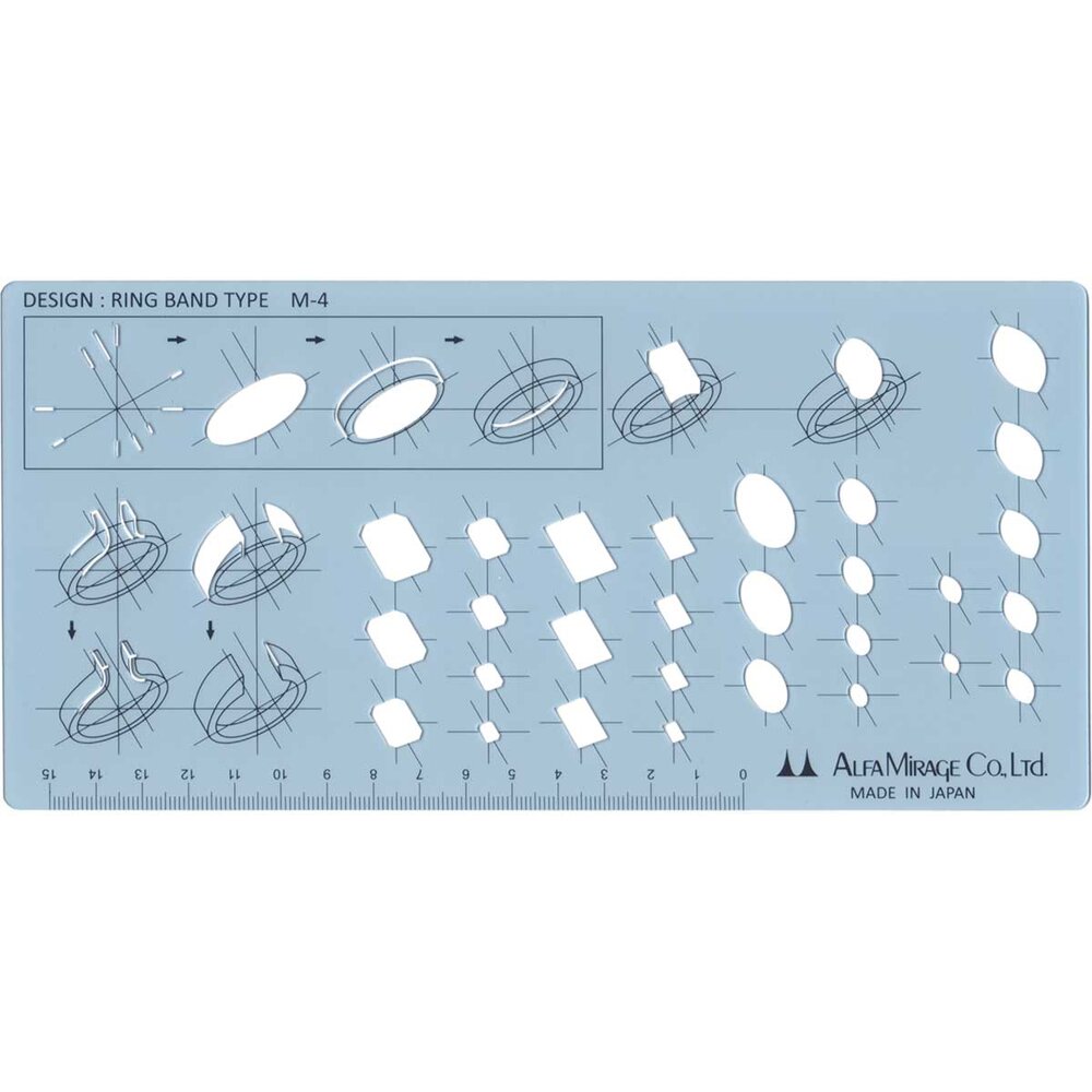 Design template No. 4, ring band 