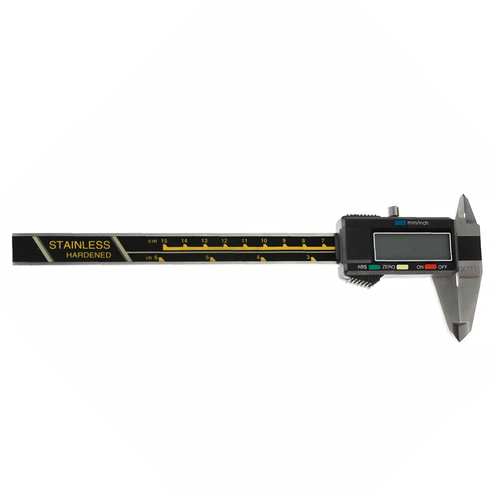 Left hand digital caliper, 150 mm 