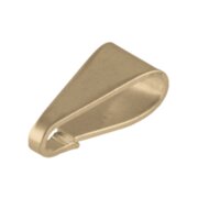 Stor slät trekantsögla 585/-