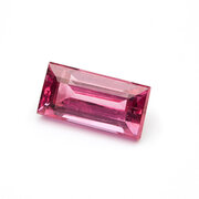 Ruby, baguette, 4.00 x 2.00 mm
