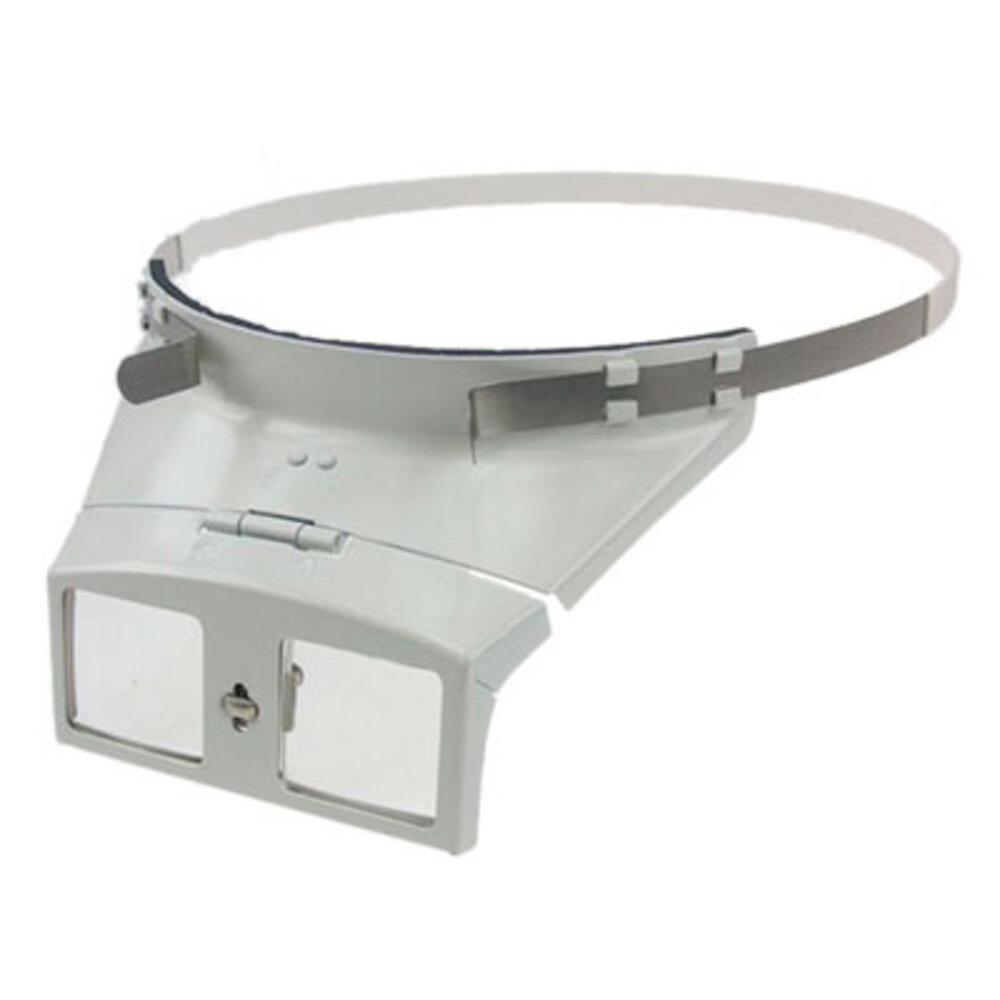 Headband magnifier in metal  