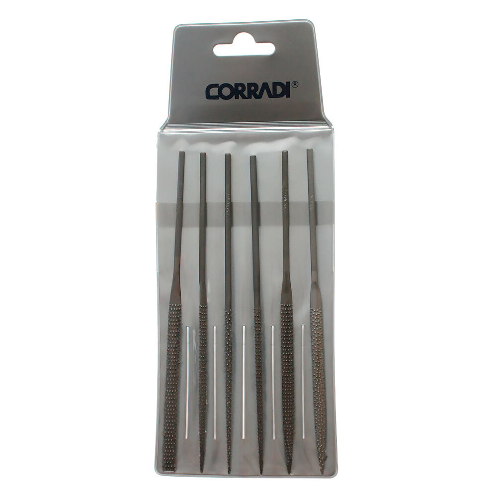 Wax needle files set (6 pcs.) 