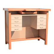 Workbench for watchmakers in solid wood
