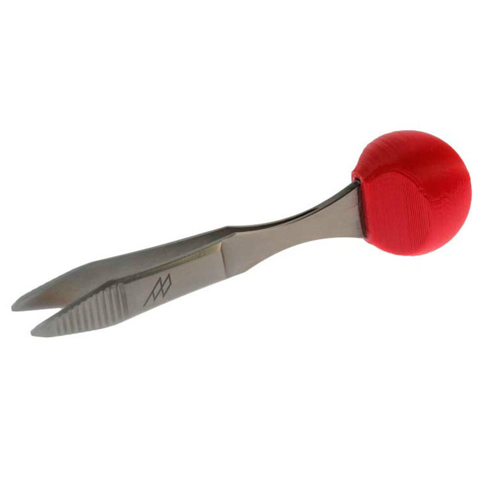 Custom made tweezer for setting 