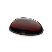 Granat, oval cabochon, 18,00 x 13,00 mm