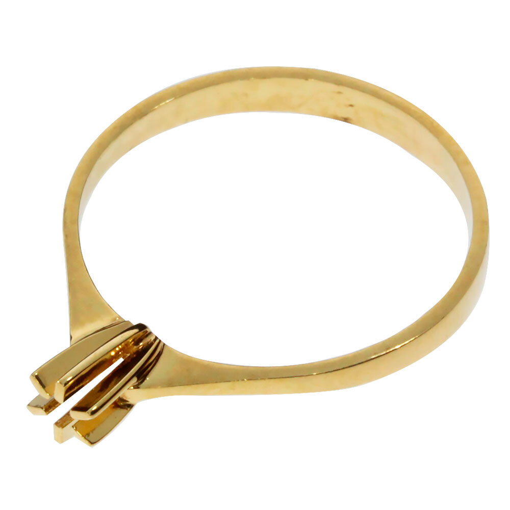 Ring with 6 prongs 585/- yellow gold 