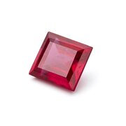 Ruby, square, 3.20 x 3.00 mm