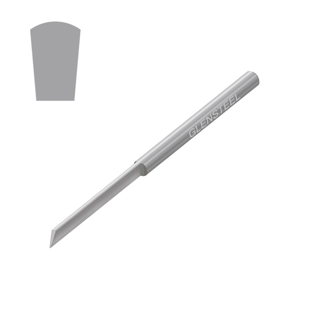 GlenSteel tapered flat graver, GRS 