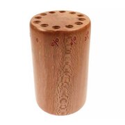 Wooden sawblade container 