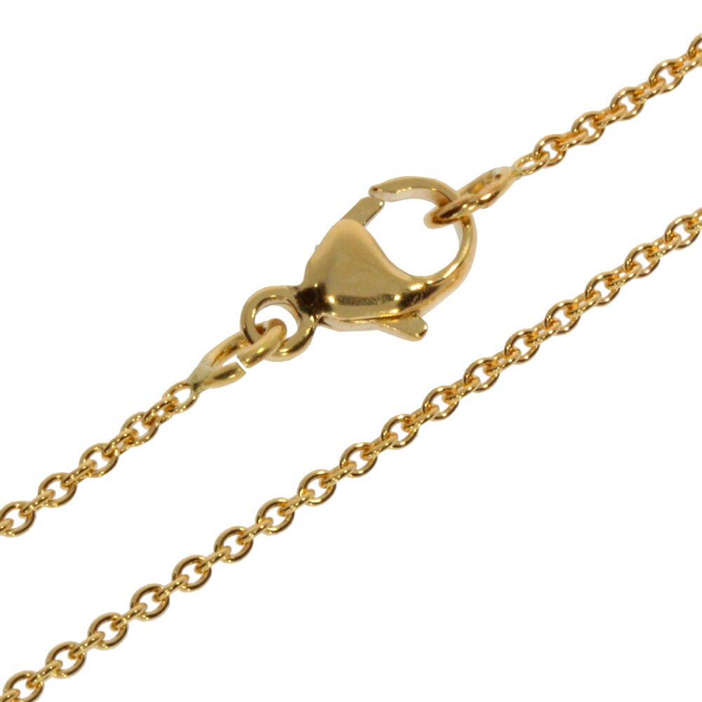 Collier anker rund med karabinlås 750/- 