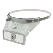 Headband magnifier in metal 
