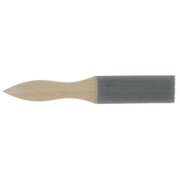Steel brush for files, steel/wood