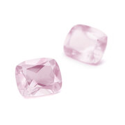 Rose Quartz, cushion, 11.00 x 9.00 mm