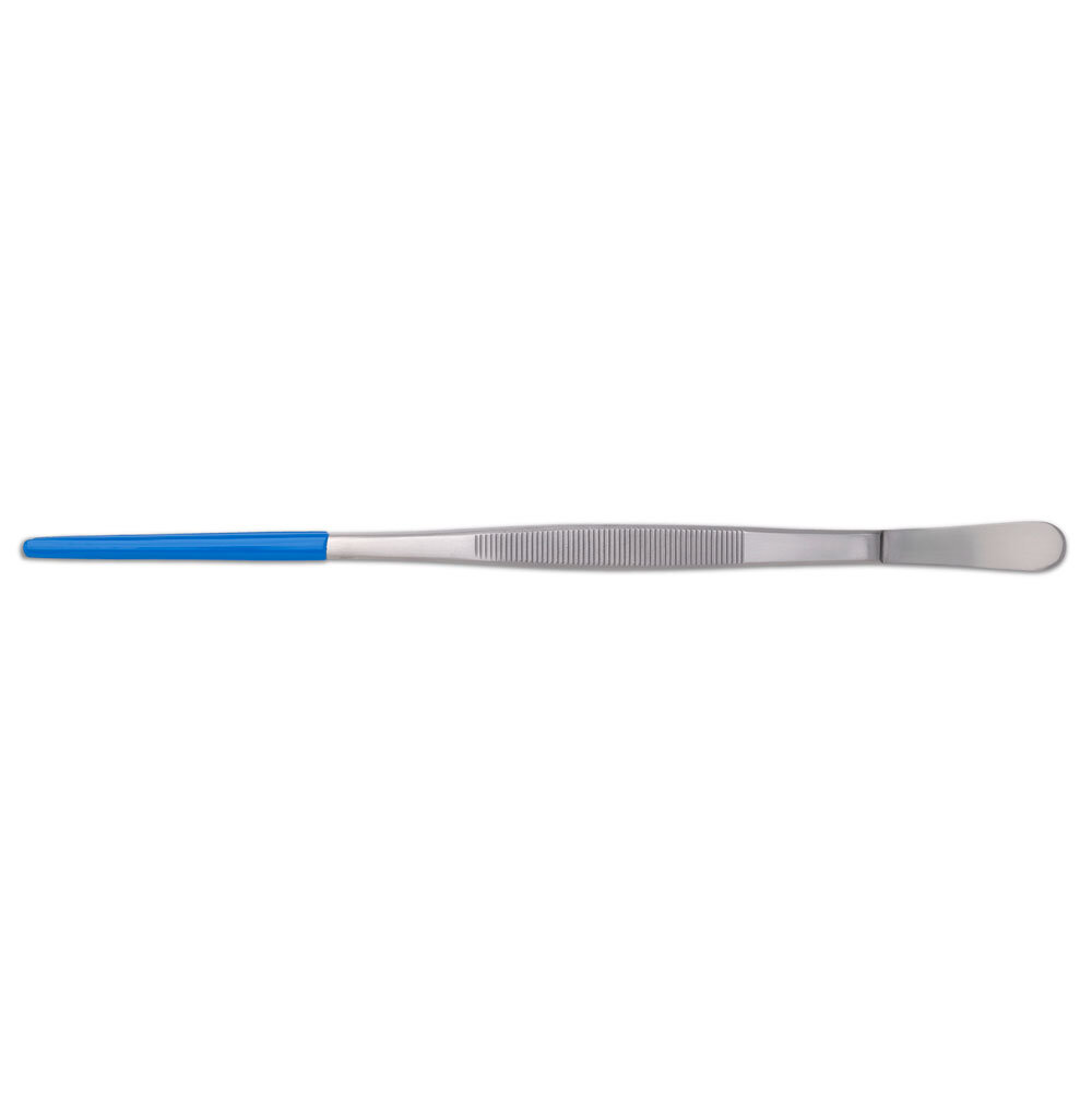 Tweezers with PVC tips, 200 mm 