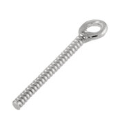 Pendant bail with threaded pin 925/-, 10 mm