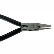 Bending plier with spring, flat/round