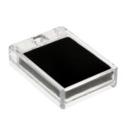 Låda, akryl/svart och vit skum