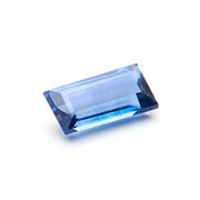 Blue sapphire, baguette, 3.00 x 1.00 mm