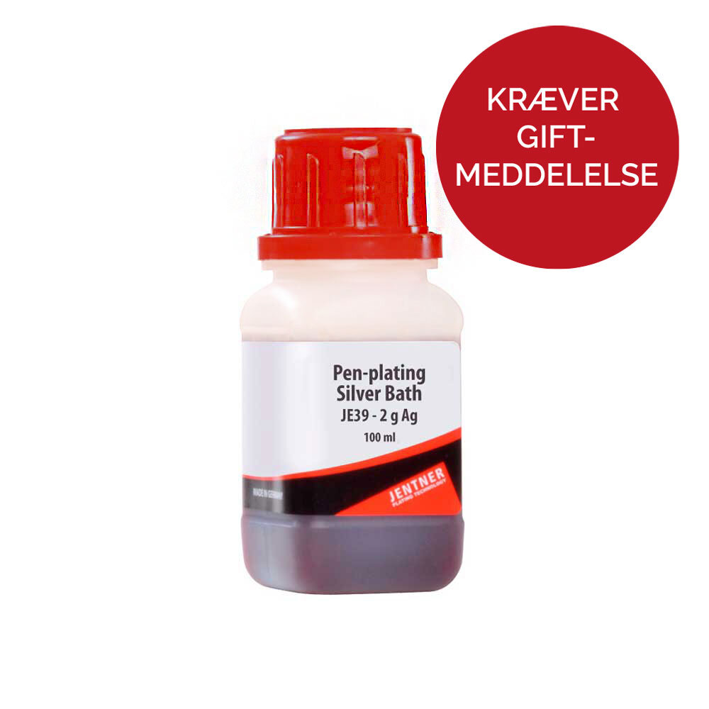 Pen-plating silver bath JE39, Jentner 