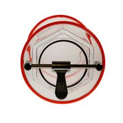 Hexagonal PVC container for rotary tumbler (YT11165)