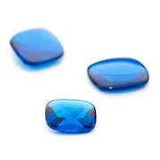 Synthetic blue spinel, antique BT