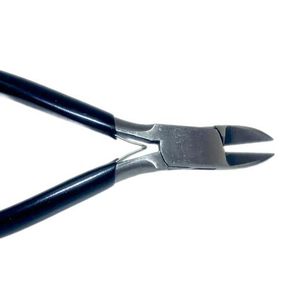 Side cutter with spring 