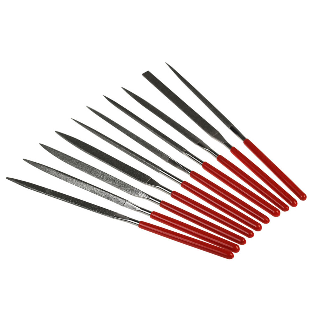 Diamant nålfilset, 10 styck, 140 mm 