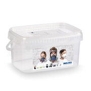 Storage box for EasyLock respiratory mask, Moldex