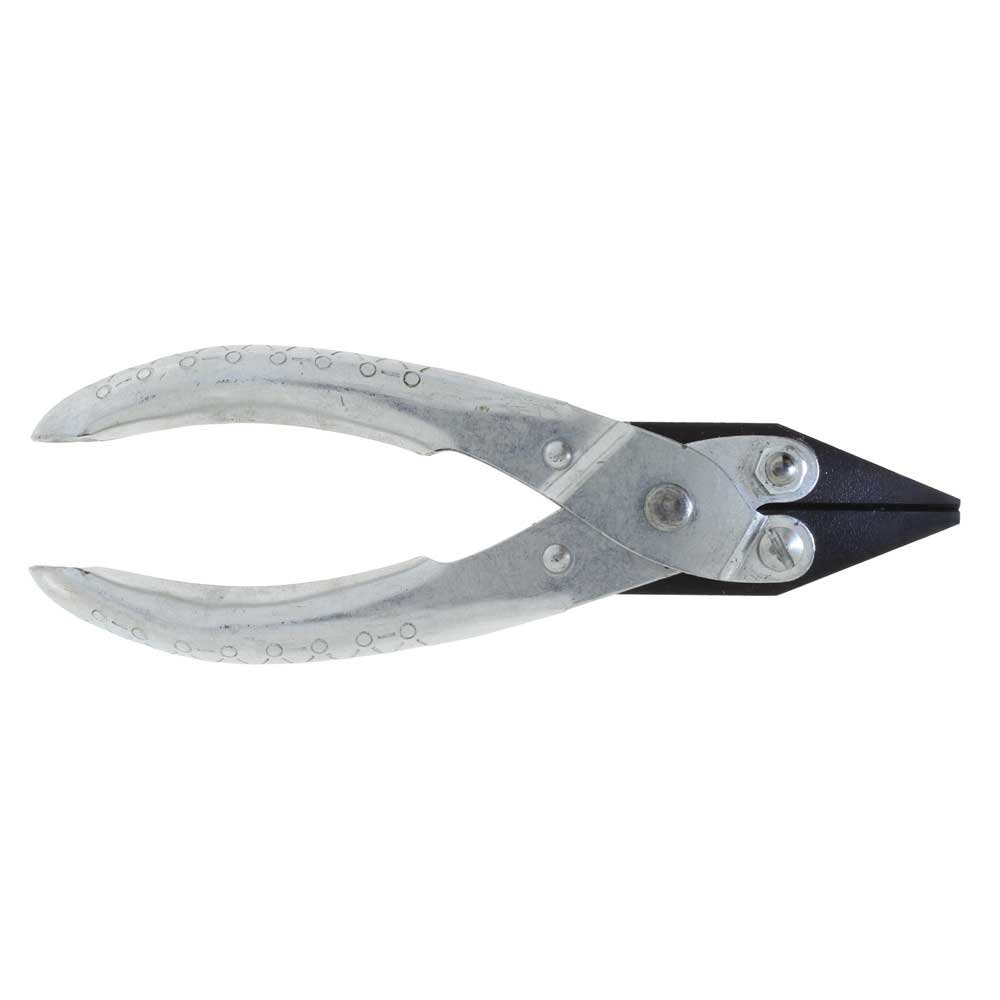 Parallel action plier, flat/half round 