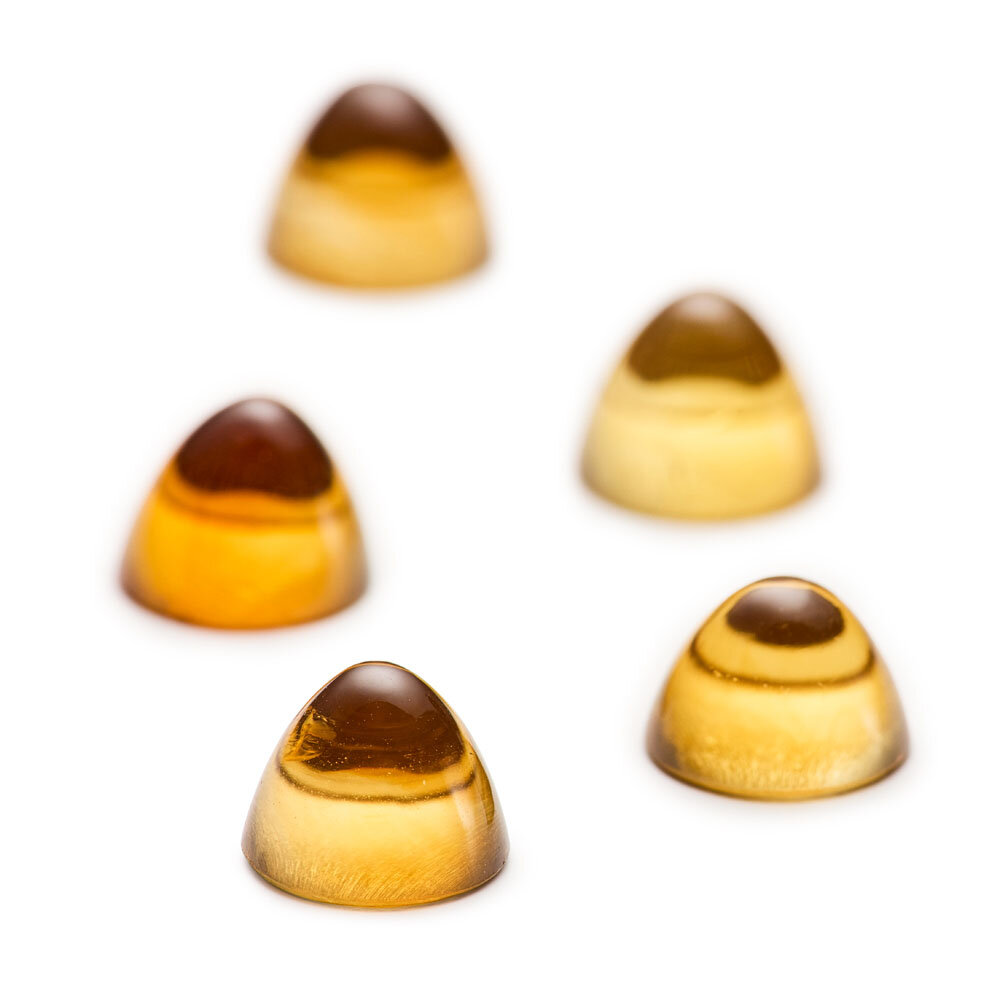 Citrine, bullet, 8.00 mm 