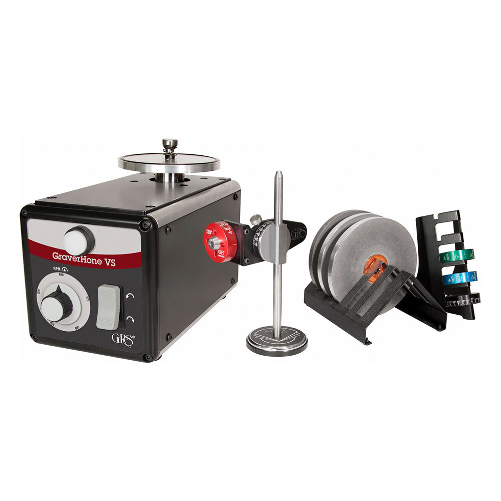 GraverHone VS graver sharpener including Apex grinding system, GRS 