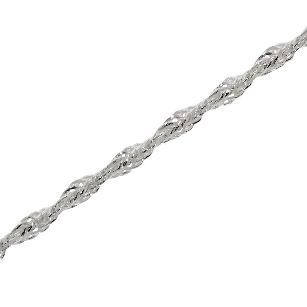 Ankelkæde cordel 925/- 