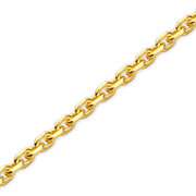 Trace diamond cut 925/- gold-plated