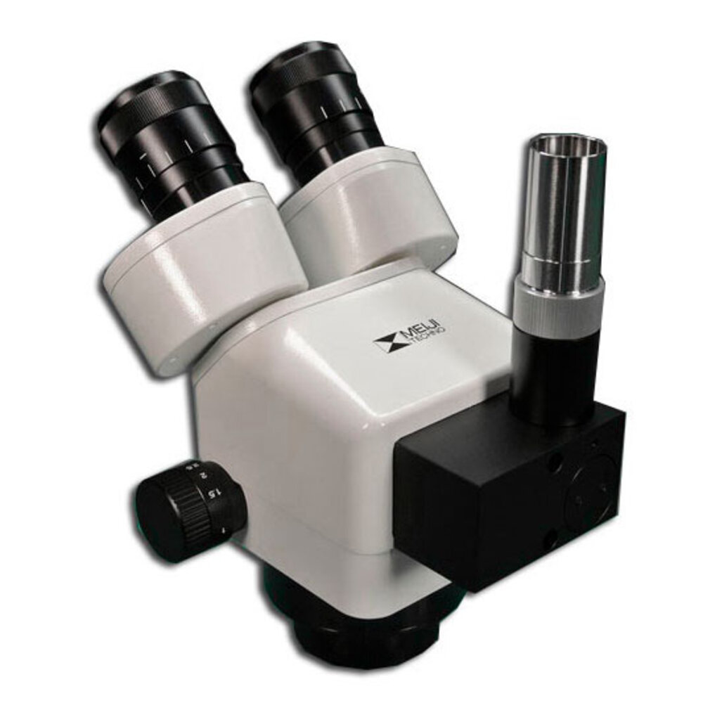 Microscope, Meiji EMZ-8TRH trinocular eyepiece incl. WiFi camera and 0.50x lens 