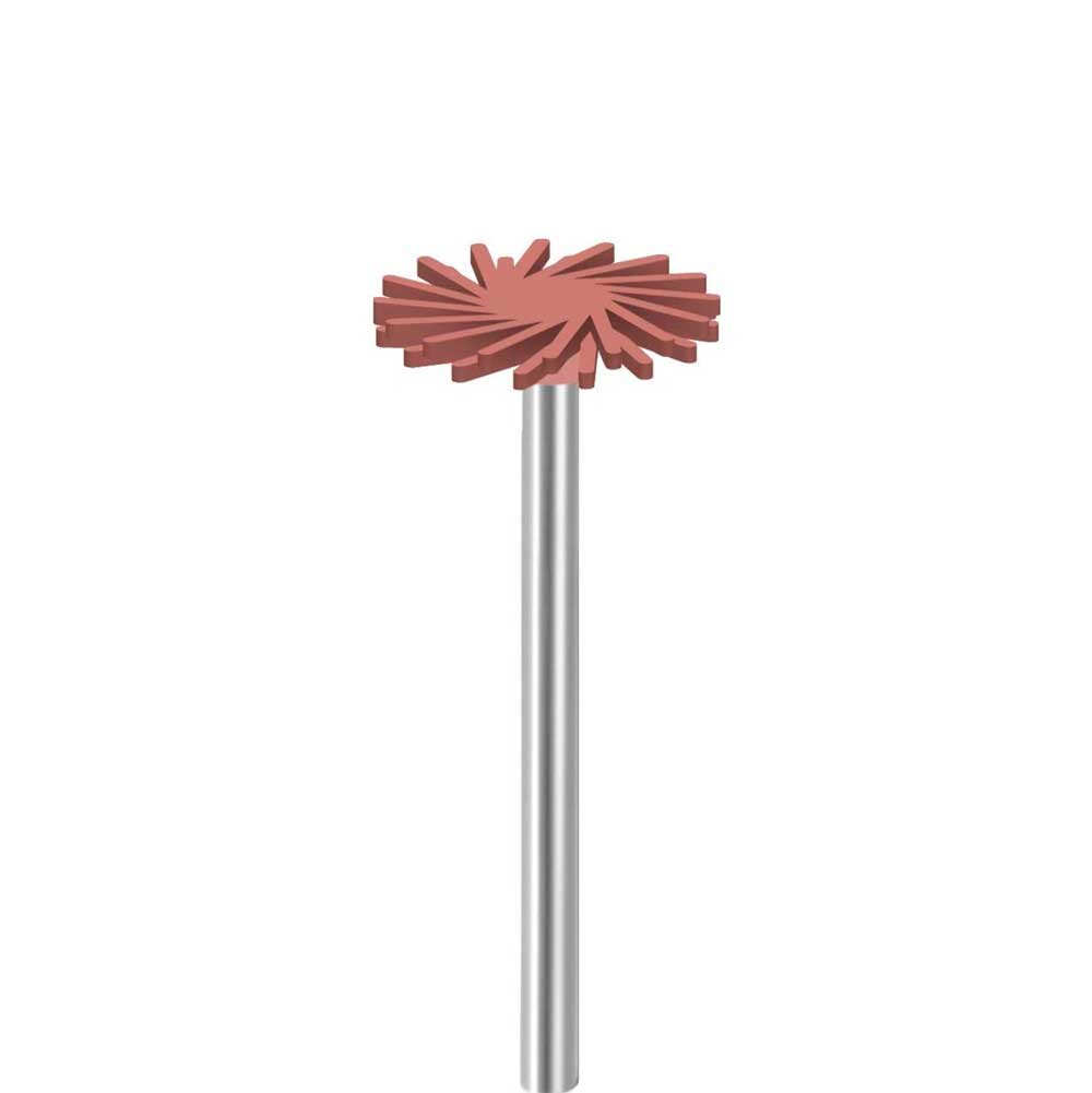 FLEX TWIST polisher, mounted on shaft  