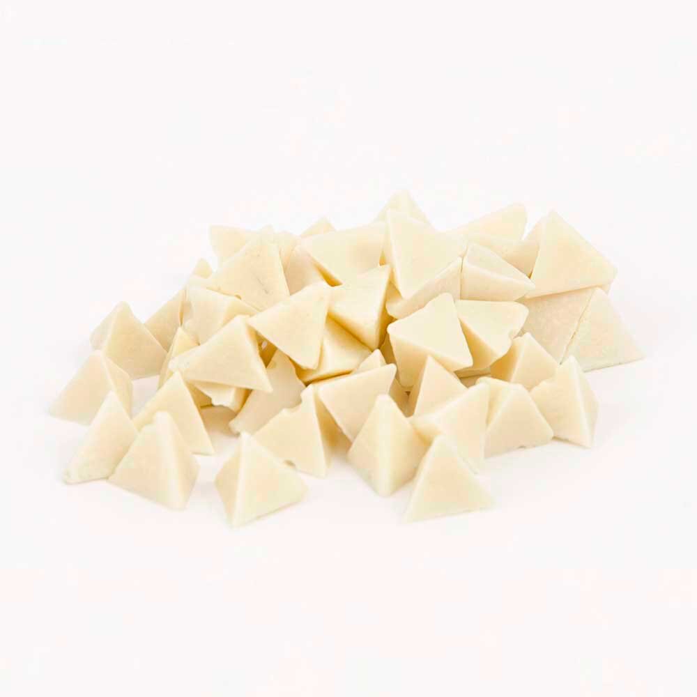 OTEC PX10 white/fine plastic grinding chips, pyramid, 10 mm 