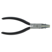 Flat nose plier with nylon jaws, 135 mm