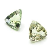 Safir, grøn, trillant