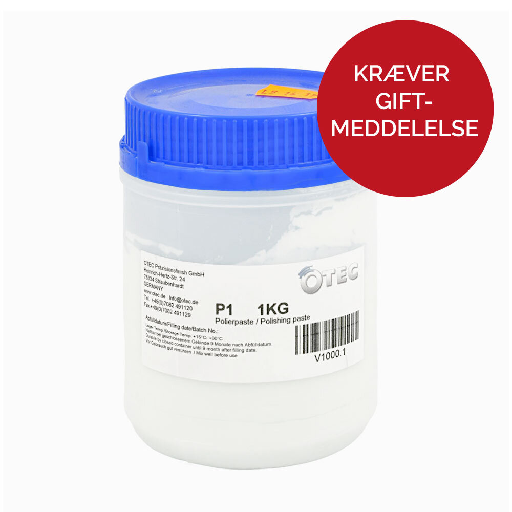 OTEC P1 Polishing paste, light green 