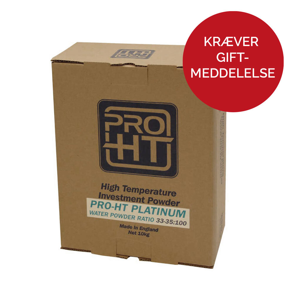 High temperature investment powder, PRO-HT Platin 