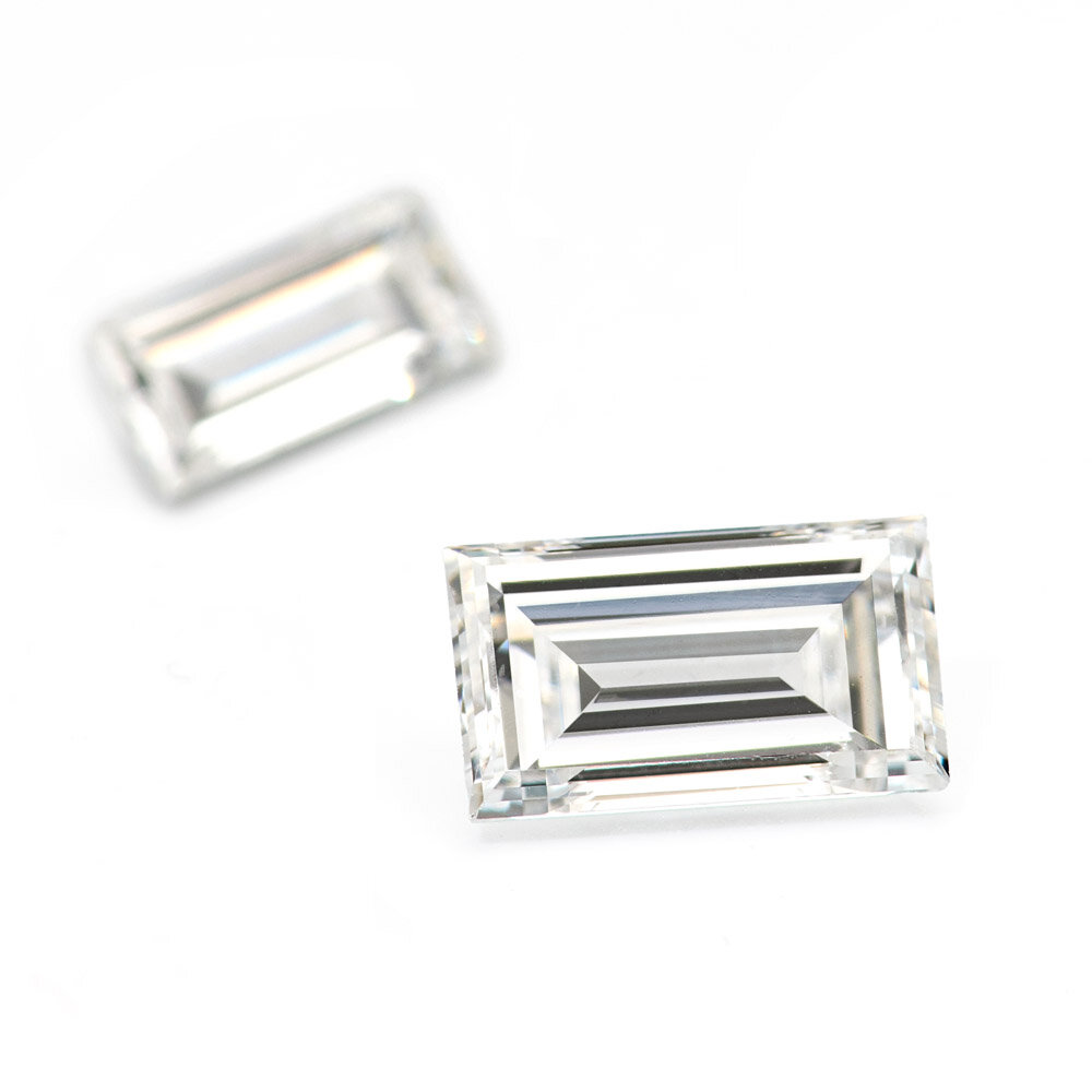 Baguette Top Wesselton/VVS, 6.00 x 3.00 mm 