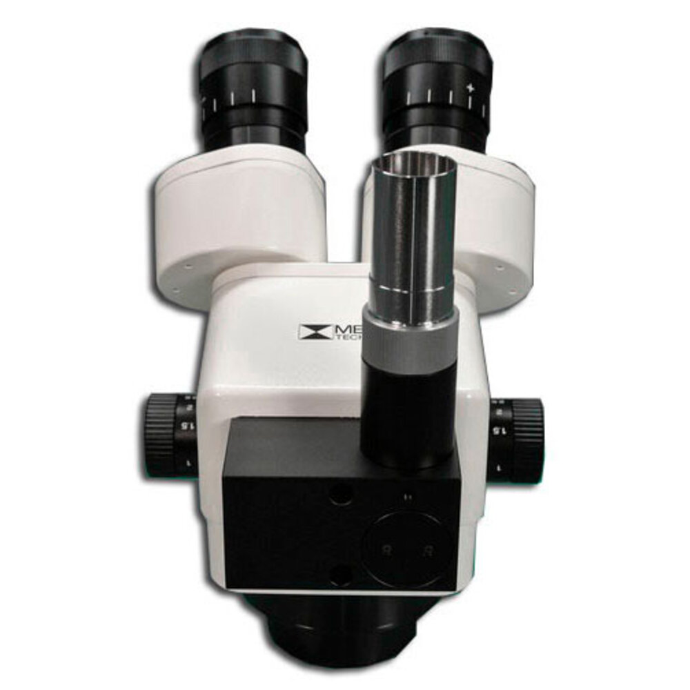 Microscope, Meiji EMZ-8TRH trinocular eyepiece incl. WiFi camera and 0.50x lens 