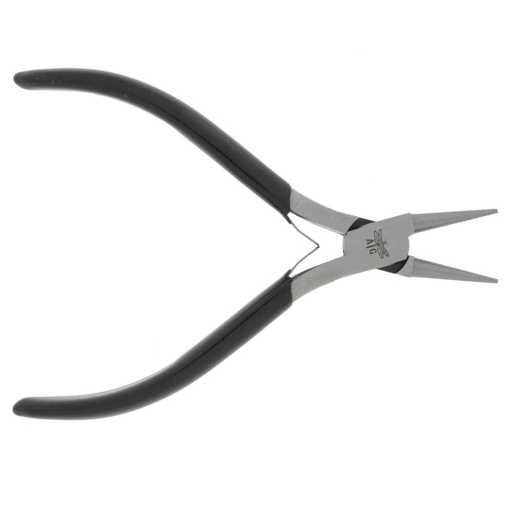 Round nose plier with spring 