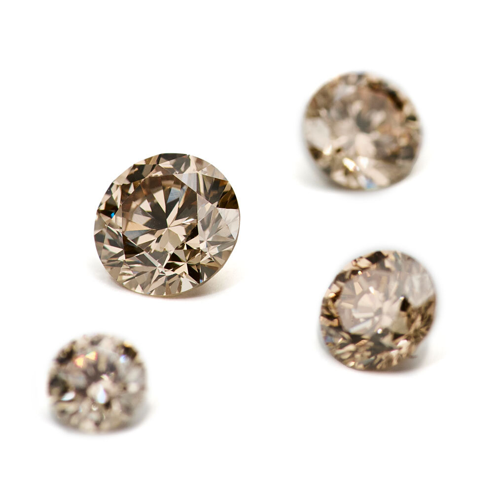 Brilliant Natural Brown 0.01 ct 
