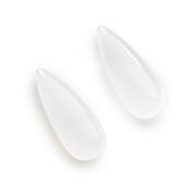Quartz, drop-shaped