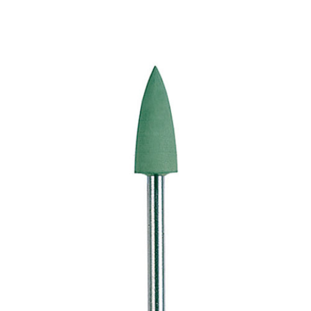 Alphaflex rubber polisher HP, green – fine polishing 